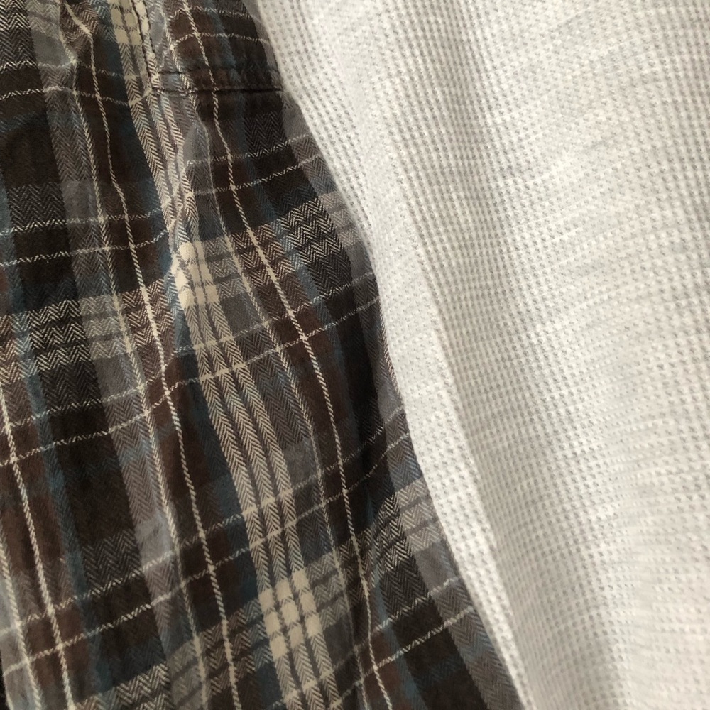 Flannel Henley Rework - Picture 3 of 3